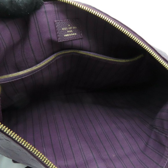 💎✨Authentic✨💎 Louis Vuitton Lumineuse PM Monogram Empreinte Purple - Picture 6 of 12